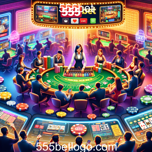 A Emoção dos Jogos Ao Vivo no 555bet